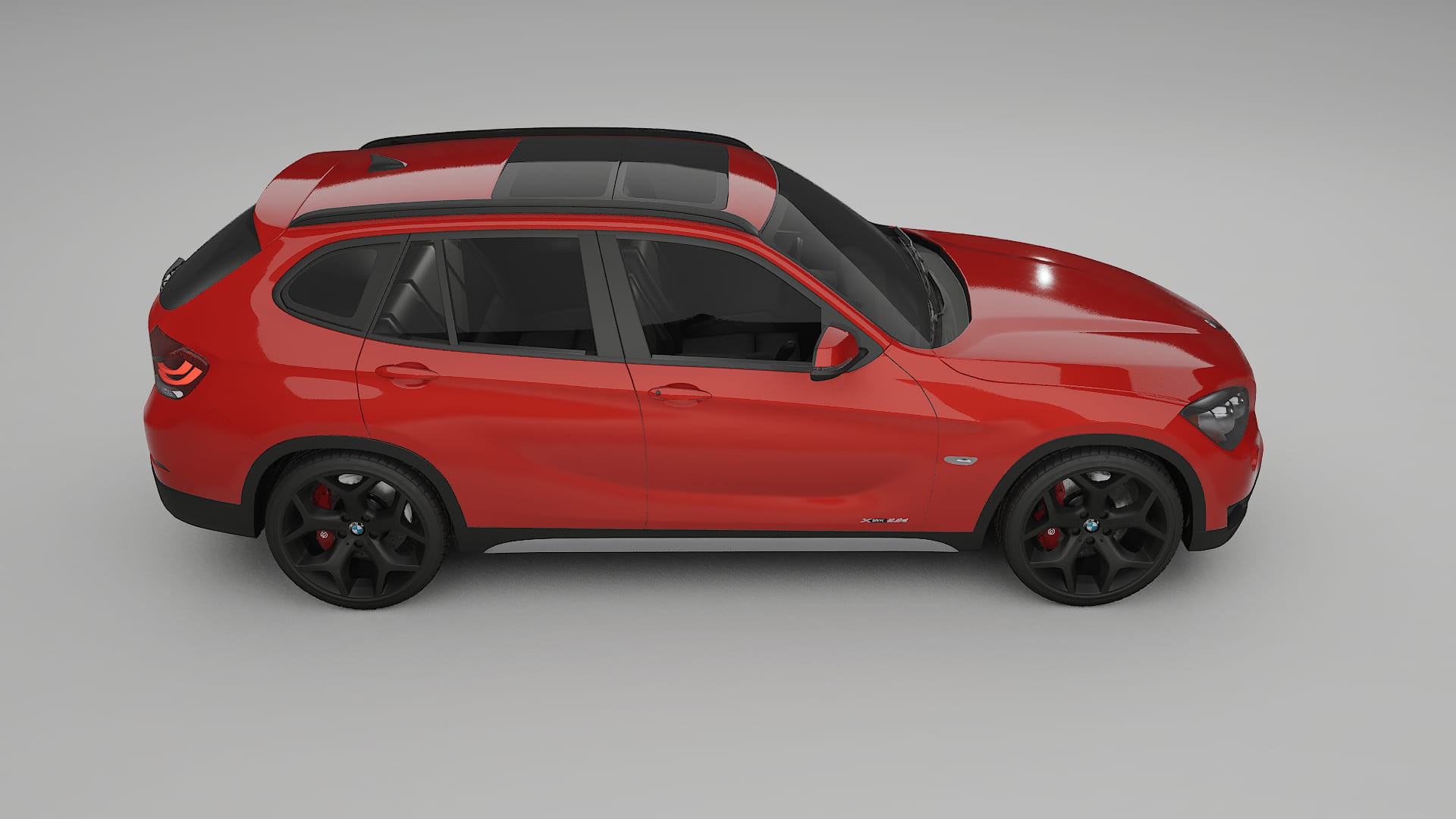 BMW X1 E84 TPU Lackskyddsfilm | BLAZE Färgskiftande PPF – Komplett Förskuret Kit