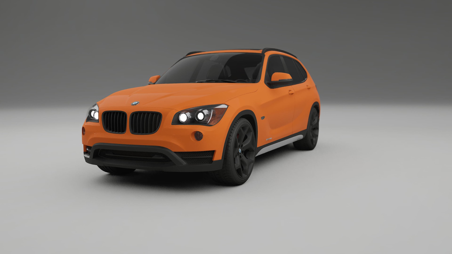 BMW X1 E84 TPU Lackskyddsfilm | ROCKET Färgskiftande PPF – Komplett Förskuret Kit