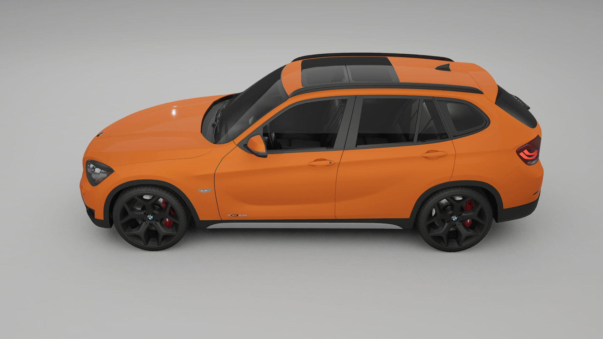 BMW X1 E84 TPU Lackskyddsfilm | ROCKET Färgskiftande PPF – Komplett Förskuret Kit