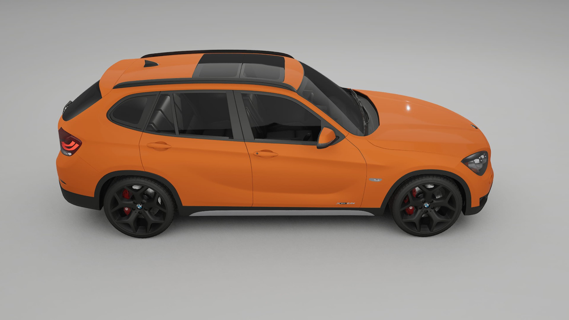 BMW X1 E84 TPU Lackskyddsfilm | ROCKET Färgskiftande PPF – Komplett Förskuret Kit