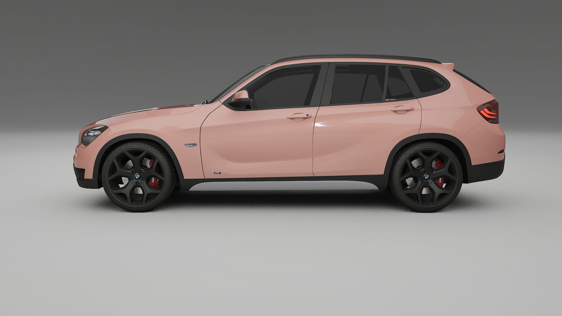 BMW X1 E84 TPU Lackskyddsfilm | BLUSH Färgskiftande PPF – Komplett Förskuret Kit