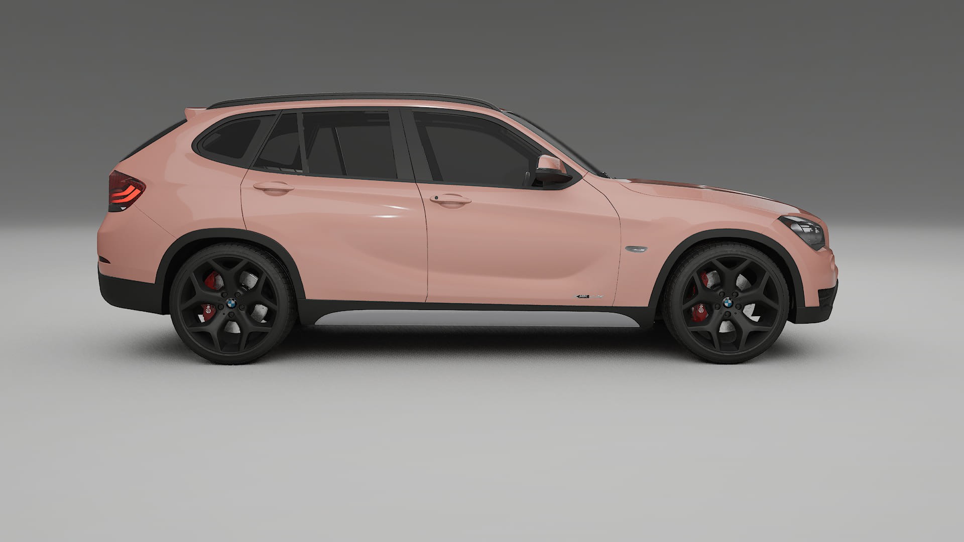 BMW X1 E84 TPU Lackskyddsfilm | BLUSH Färgskiftande PPF – Komplett Förskuret Kit