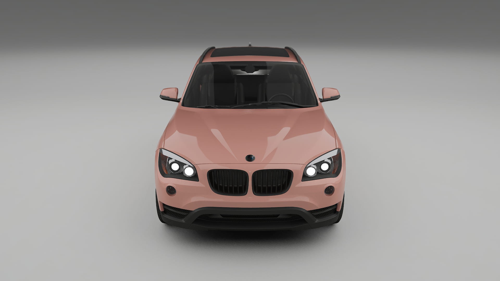 BMW X1 E84 TPU Lackskyddsfilm | BLUSH Färgskiftande PPF – Komplett Förskuret Kit