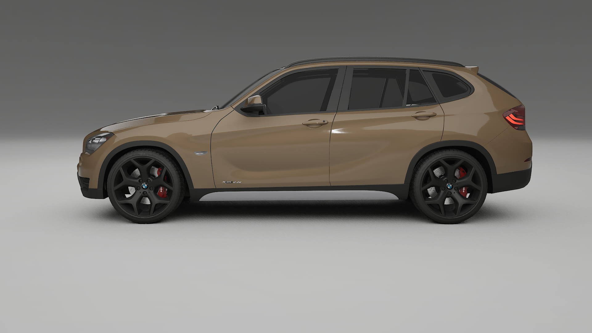 BMW X1 E84 TPU Lackskyddsfilm | SAHARA Färgskiftande PPF – Komplett Förskuret Kit
