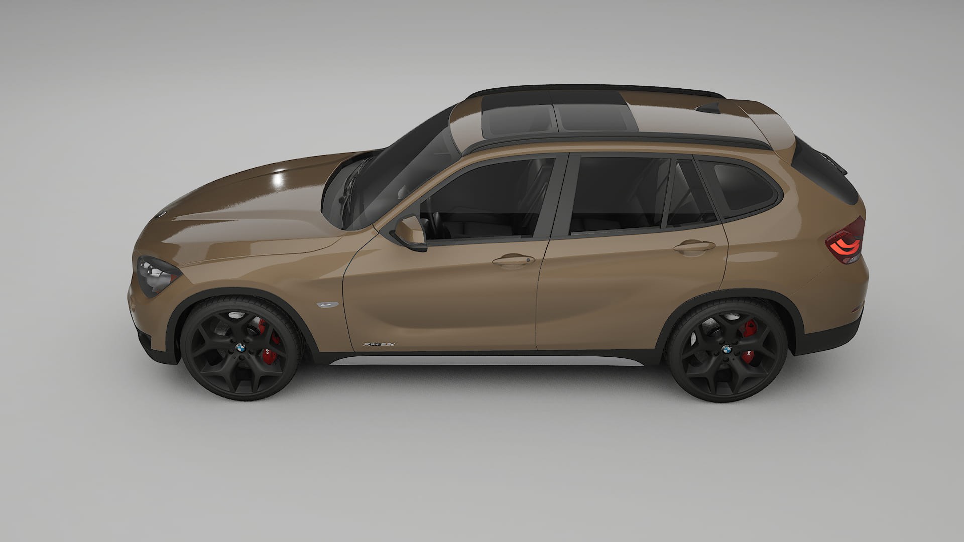 BMW X1 E84 TPU Lackskyddsfilm | SAHARA Färgskiftande PPF – Komplett Förskuret Kit