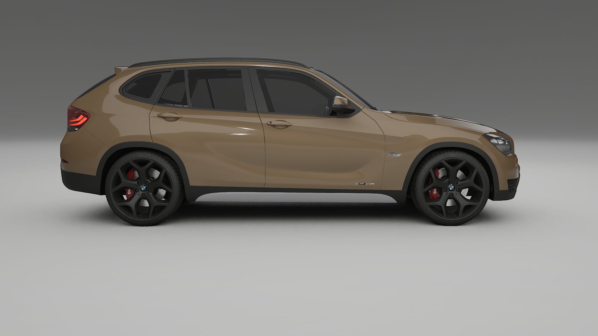 BMW X1 E84 TPU Lackskyddsfilm | SAHARA Färgskiftande PPF – Komplett Förskuret Kit