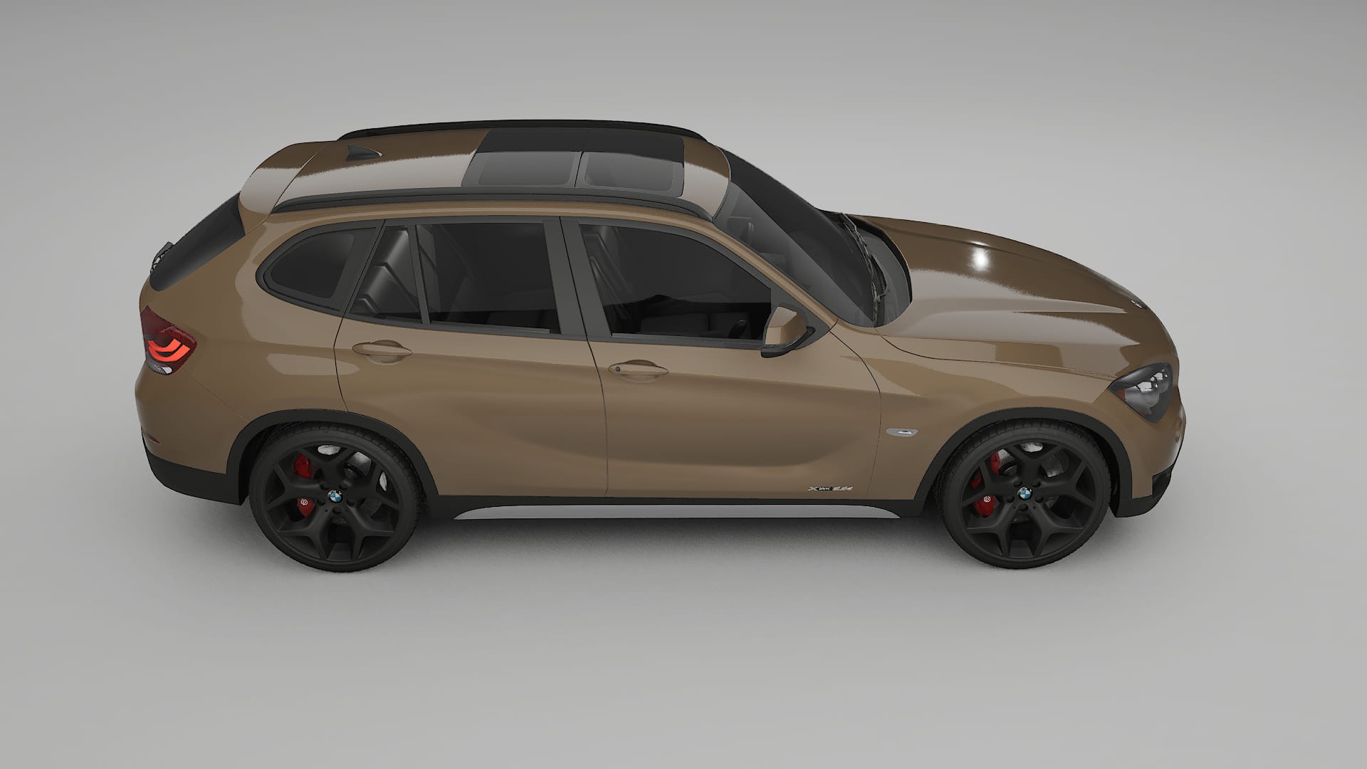 BMW X1 E84 TPU Lackskyddsfilm | SAHARA Färgskiftande PPF – Komplett Förskuret Kit