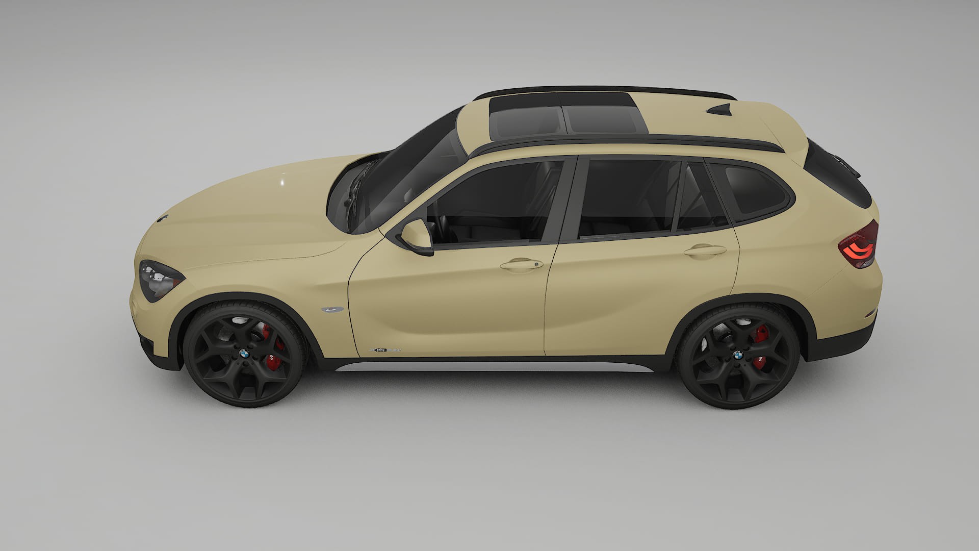 BMW X1 E84 TPU Lackskyddsfilm | SAND Färgskiftande PPF – Komplett Förskuret Kit