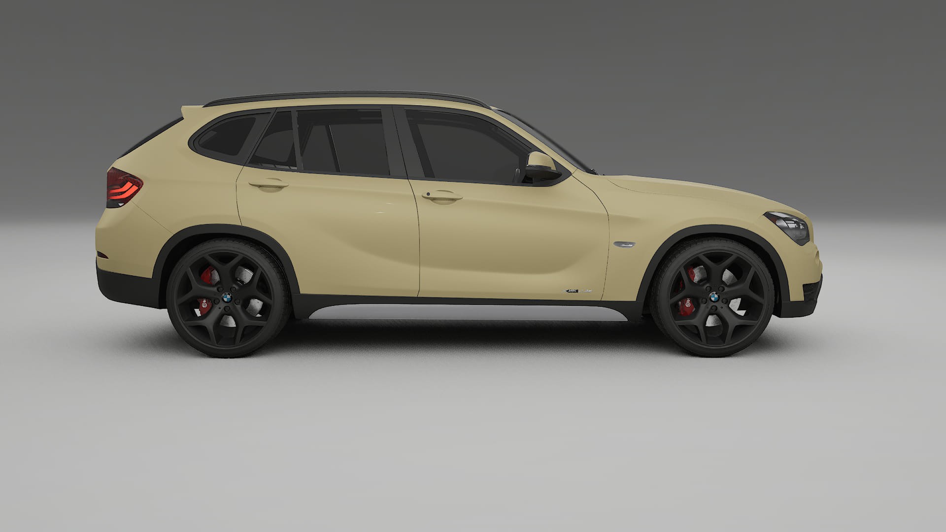 BMW X1 E84 TPU Lackskyddsfilm | SAND Färgskiftande PPF – Komplett Förskuret Kit