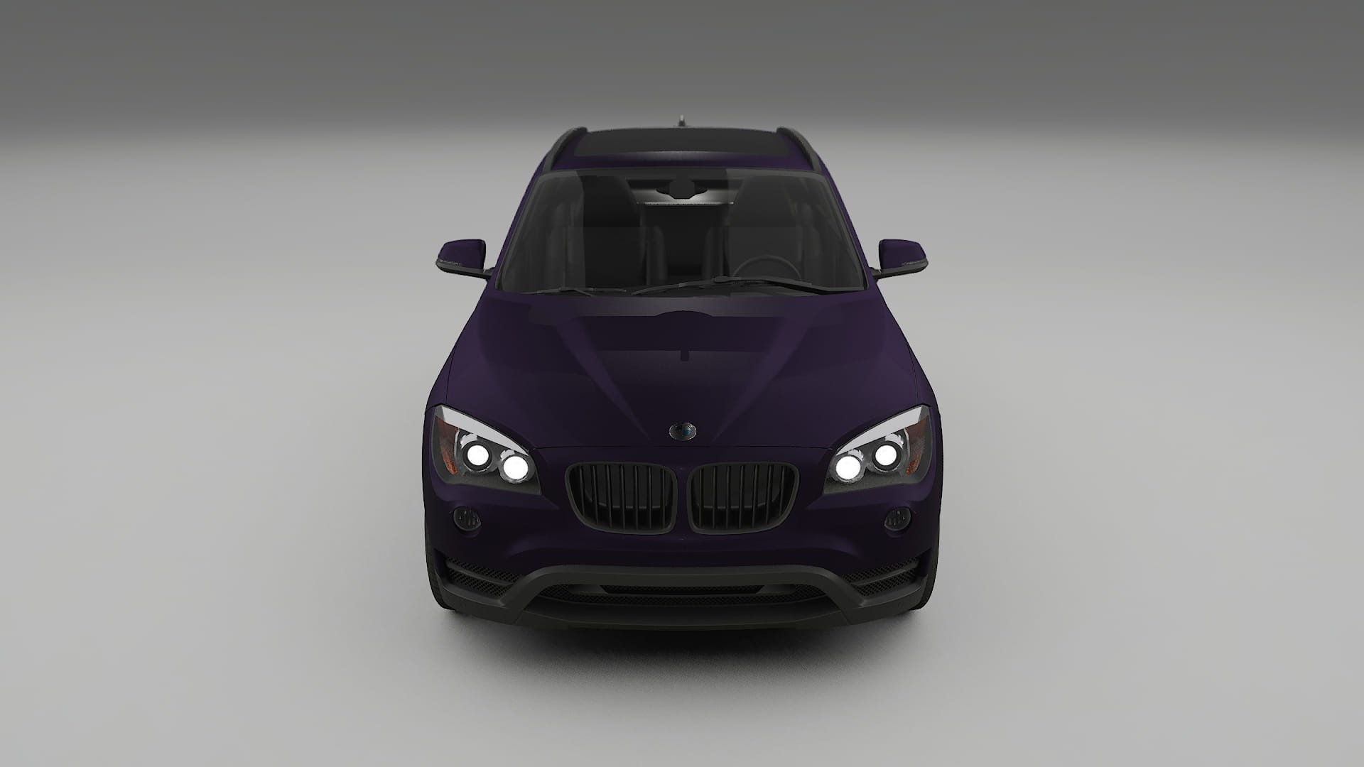BMW X1 E84 TPU Lackskyddsfilm | VIOLET Färgskiftande PPF – Komplett Förskuret Kit