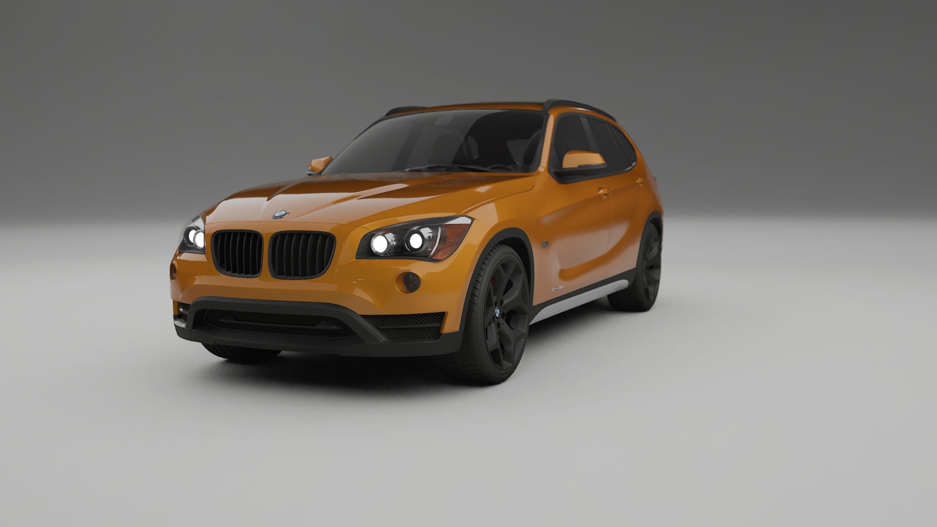 BMW X1 E84 TPU Lackskyddsfilm | DAISY Färgskiftande PPF – Komplett Förskuret Kit