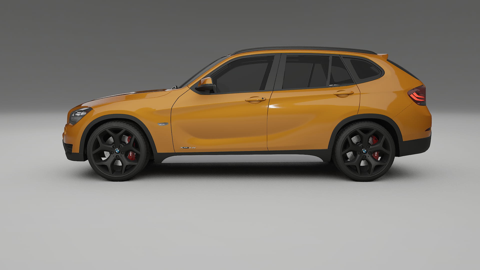 BMW X1 E84 TPU Lackskyddsfilm | DAISY Färgskiftande PPF – Komplett Förskuret Kit