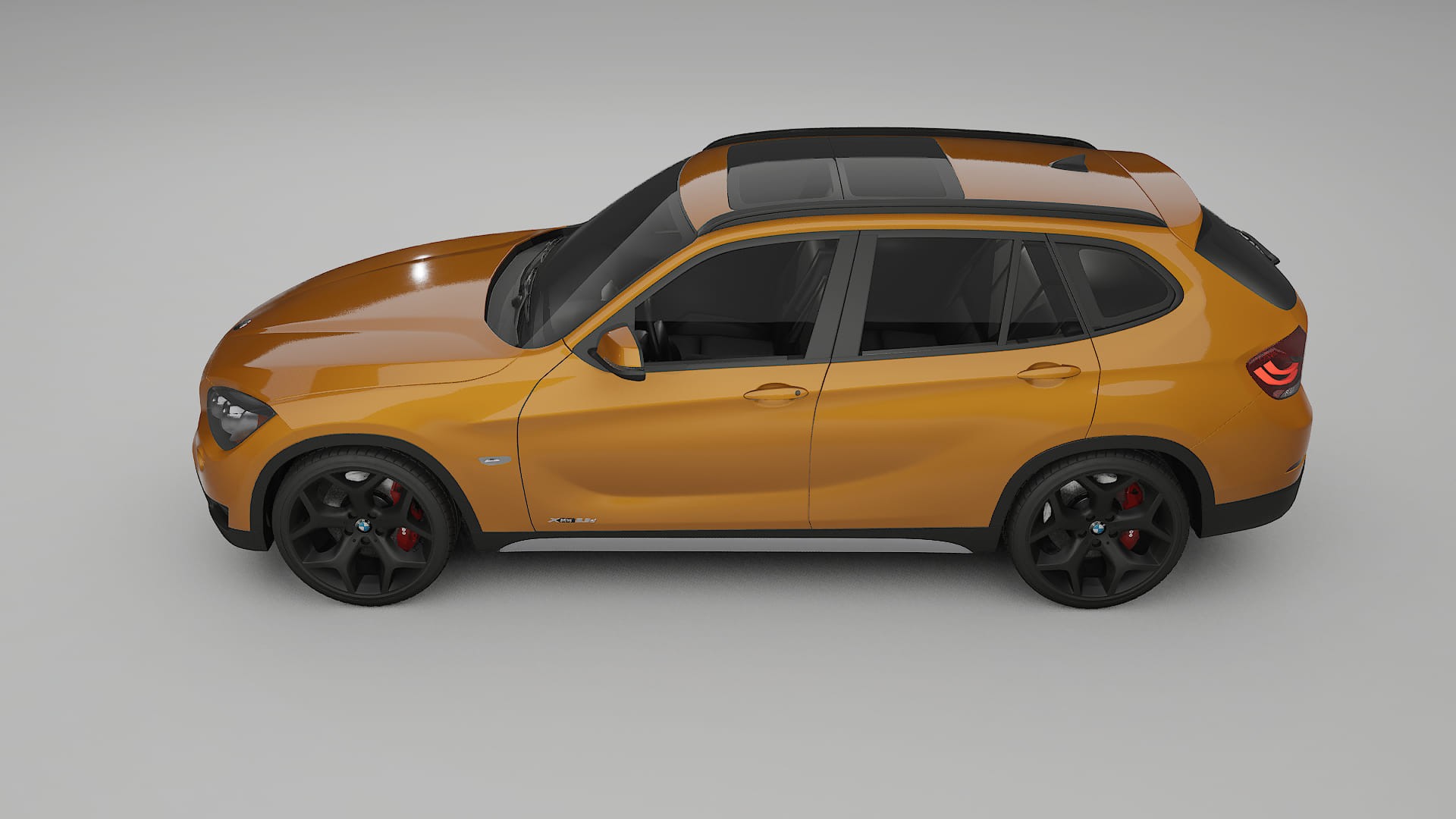 BMW X1 E84 TPU Lackskyddsfilm | DAISY Färgskiftande PPF – Komplett Förskuret Kit