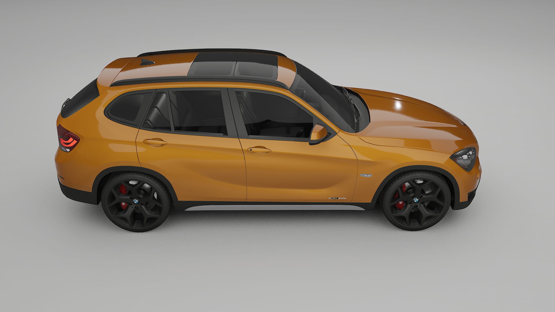 BMW X1 E84 TPU Lackskyddsfilm | DAISY Färgskiftande PPF – Komplett Förskuret Kit