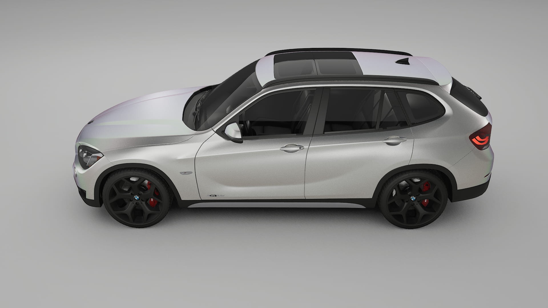 BMW X1 E84 TPU Lackskyddsfilm | NEBULA Färgskiftande PPF – Komplett Förskuret Kit