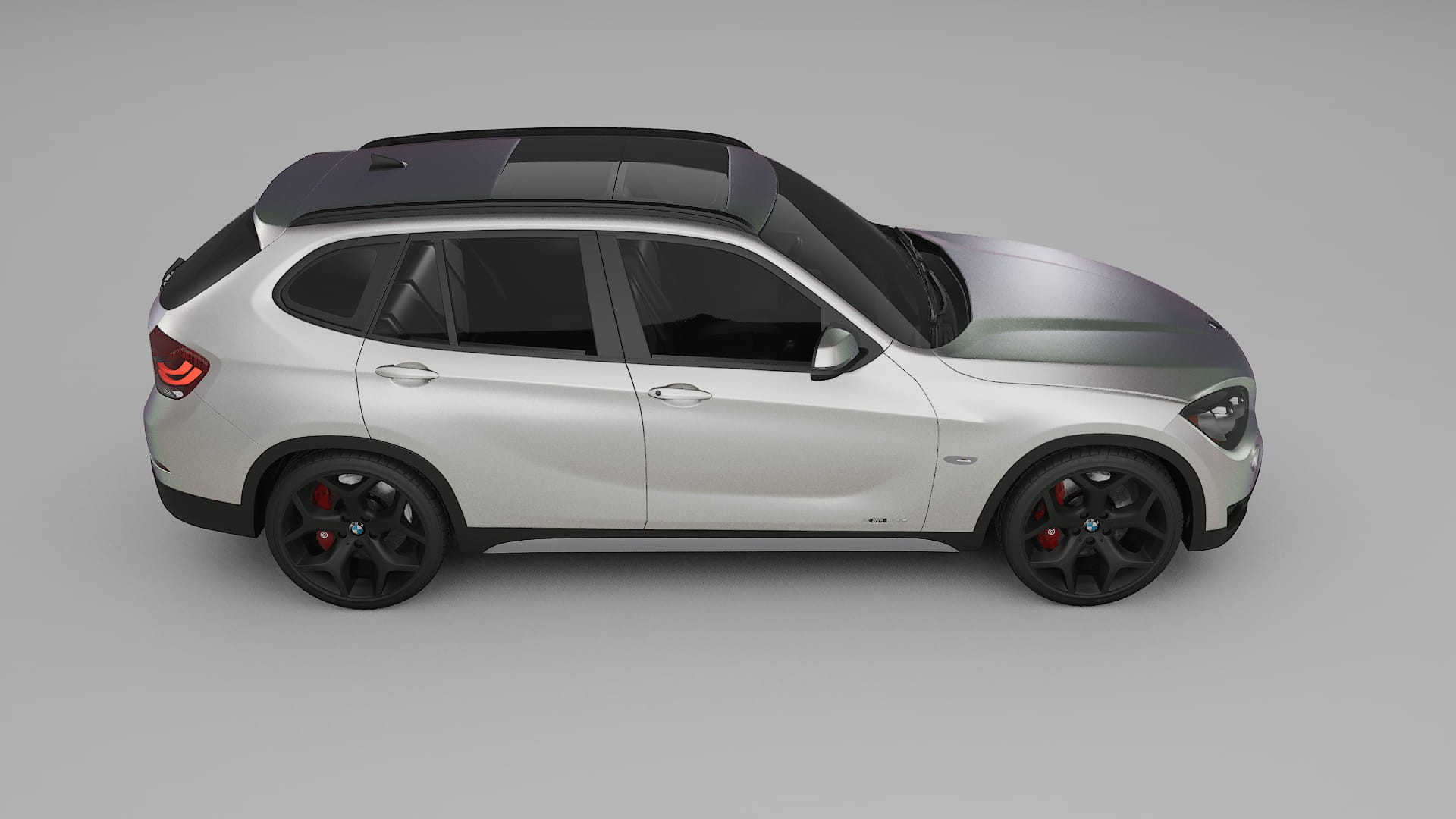 BMW X1 E84 TPU Lackskyddsfilm | NEBULA Färgskiftande PPF – Komplett Förskuret Kit