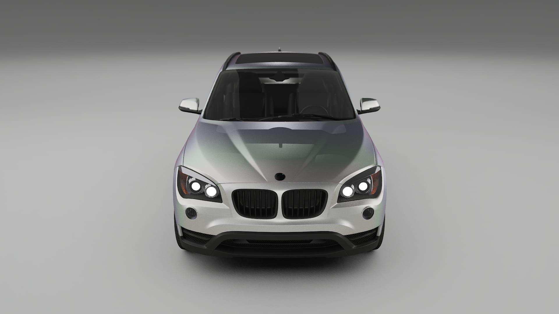 BMW X1 E84 TPU Lackskyddsfilm | NEBULA Färgskiftande PPF – Komplett Förskuret Kit