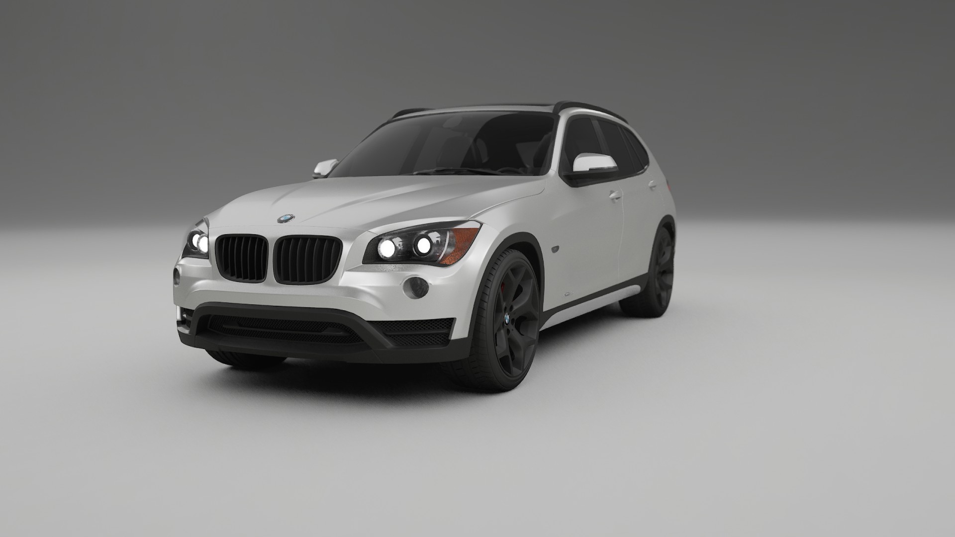 BMW X1 E84 TPU Lackskyddsfilm | OPAL Färgskiftande PPF – Komplett Förskuret Kit