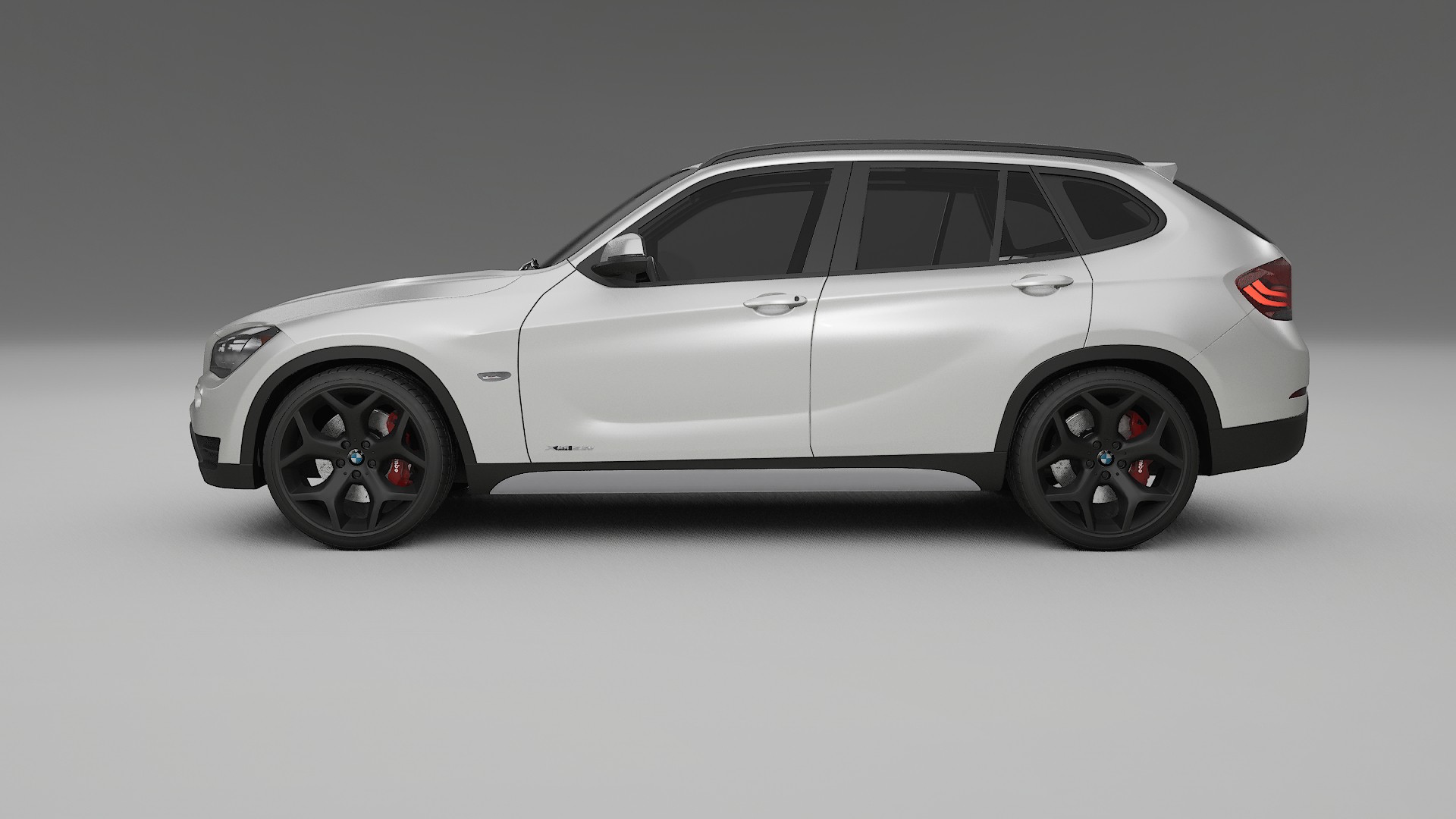 BMW X1 E84 TPU Lackskyddsfilm | OPAL Färgskiftande PPF – Komplett Förskuret Kit