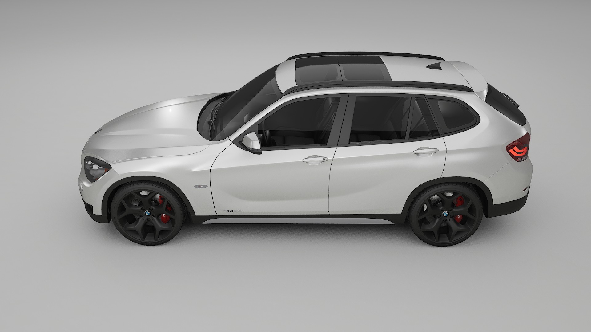BMW X1 E84 TPU Lackskyddsfilm | OPAL Färgskiftande PPF – Komplett Förskuret Kit