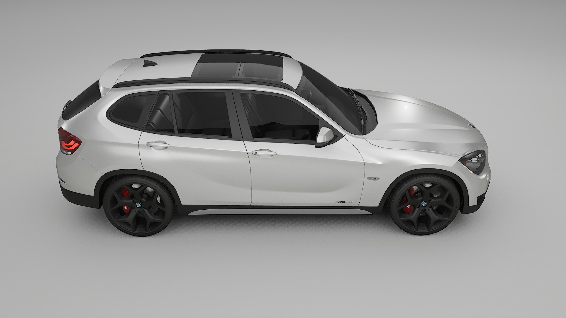 BMW X1 E84 TPU Lackskyddsfilm | OPAL Färgskiftande PPF – Komplett Förskuret Kit
