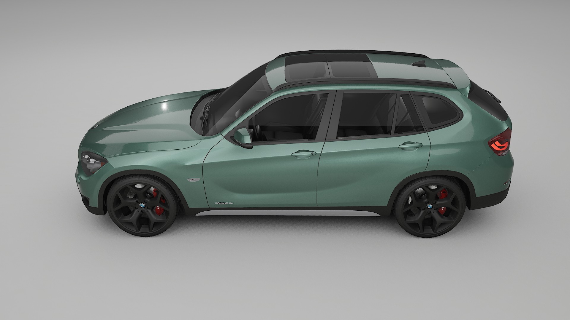 BMW X1 E84 TPU Lackskyddsfilm | EVERGREEN Färgskiftande PPF – Komplett Förskuret Kit