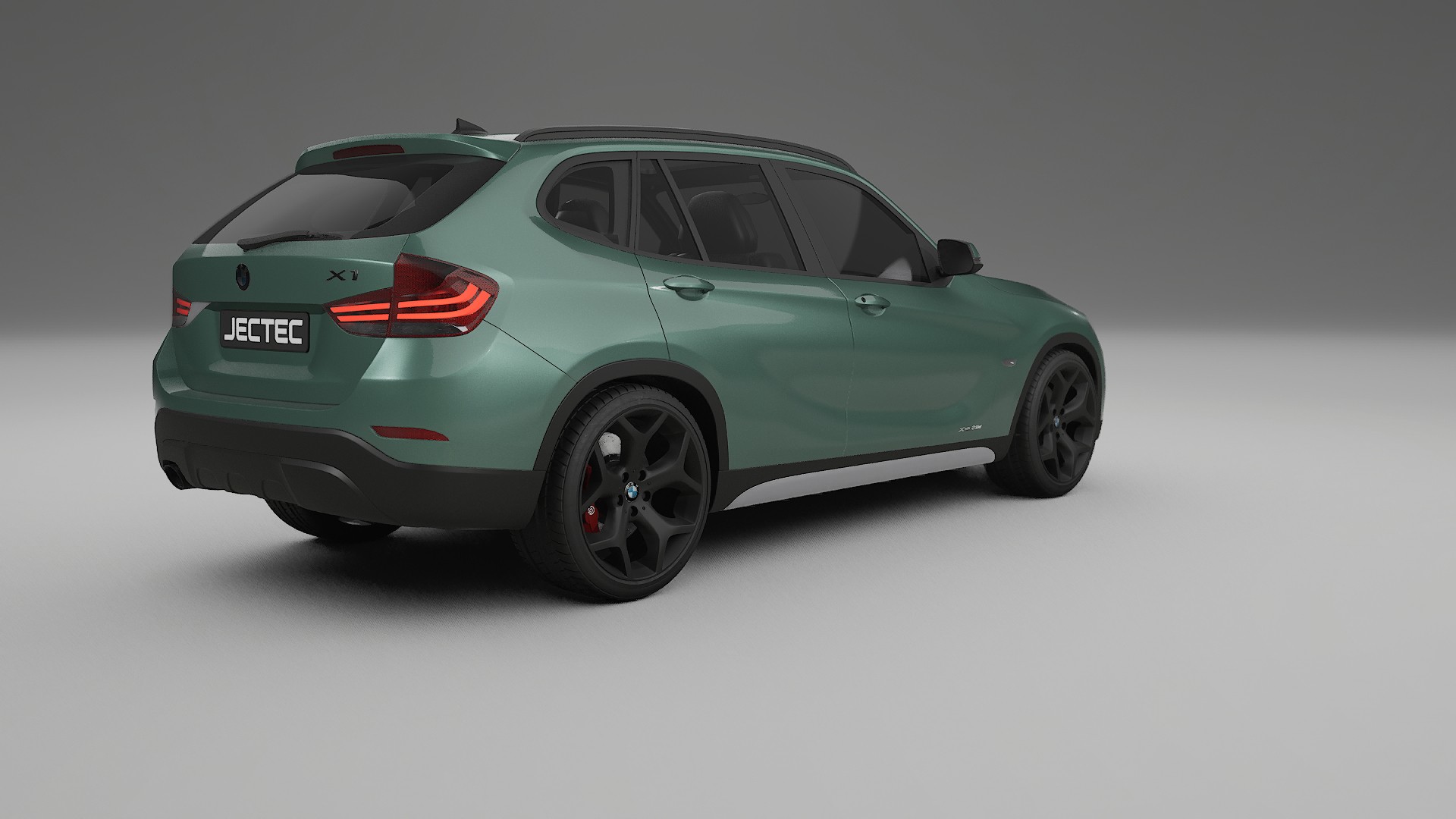 BMW X1 E84 TPU Lackskyddsfilm | EVERGREEN Färgskiftande PPF – Komplett Förskuret Kit