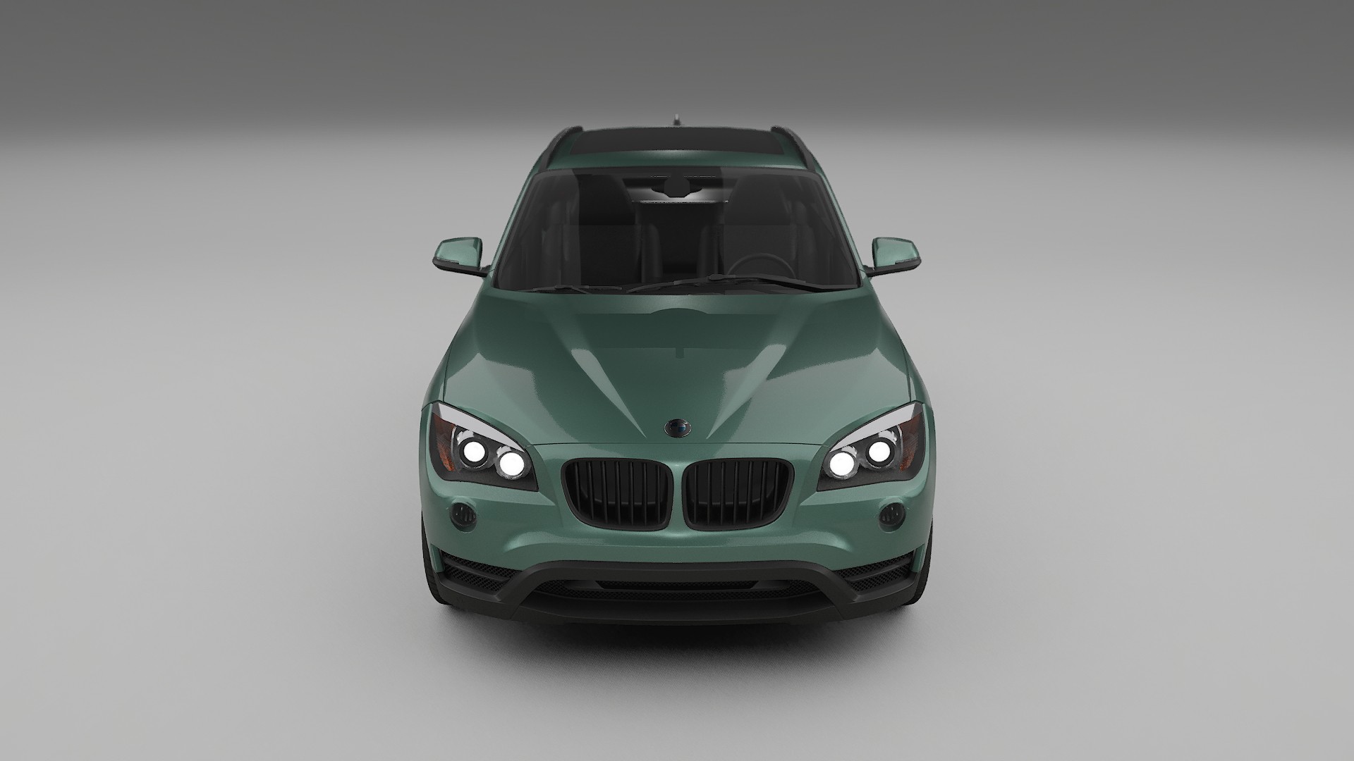 BMW X1 E84 TPU Lackskyddsfilm | EVERGREEN Färgskiftande PPF – Komplett Förskuret Kit