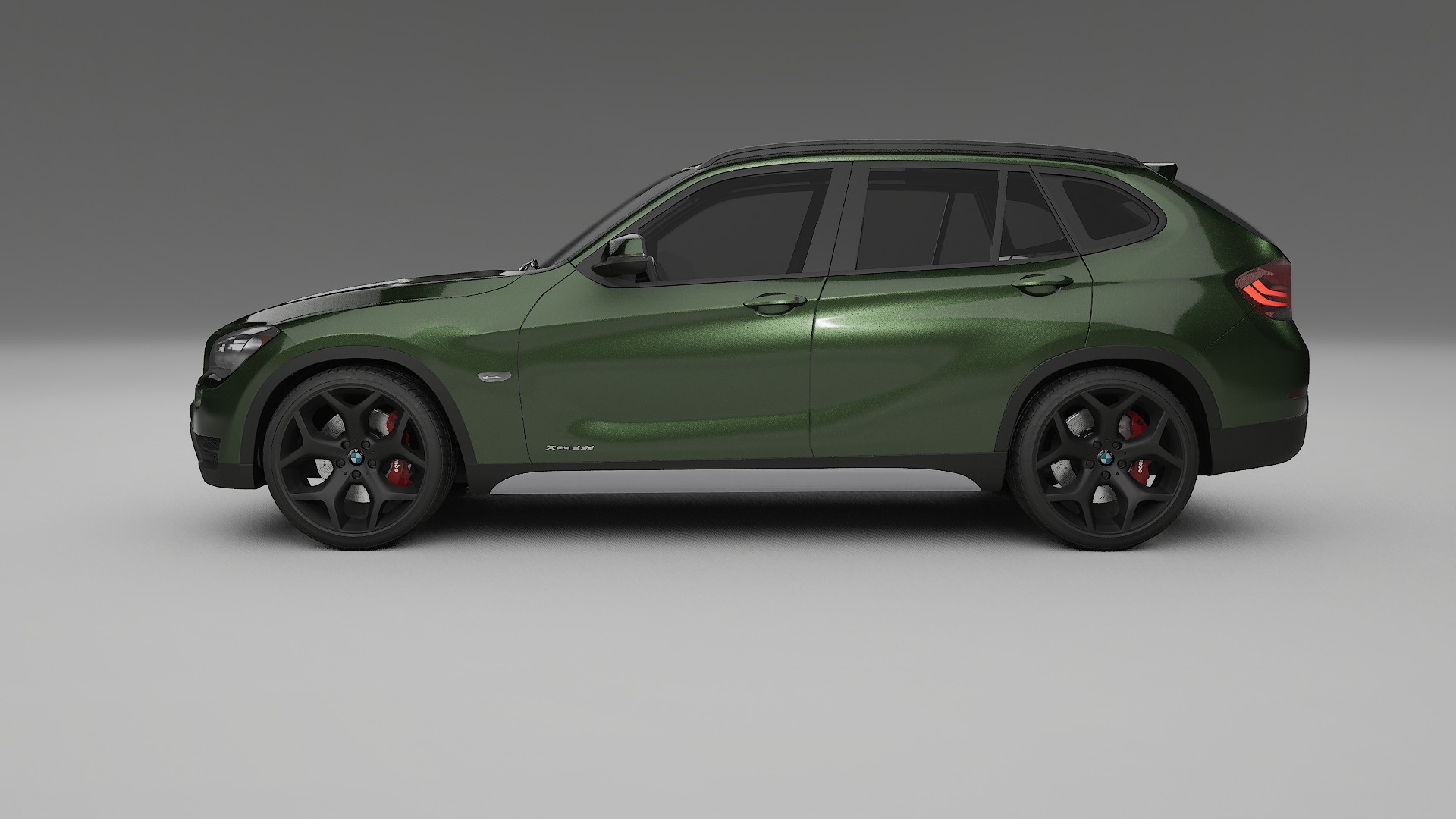 BMW X1 E84 TPU Lackskyddsfilm | LAGOON Färgskiftande PPF – Komplett Förskuret Kit