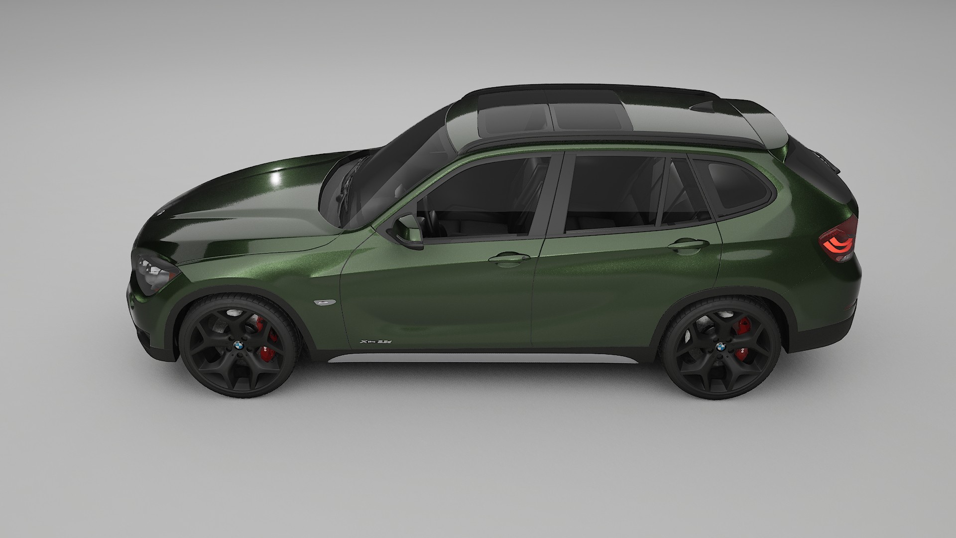 BMW X1 E84 TPU Lackskyddsfilm | LAGOON Färgskiftande PPF – Komplett Förskuret Kit