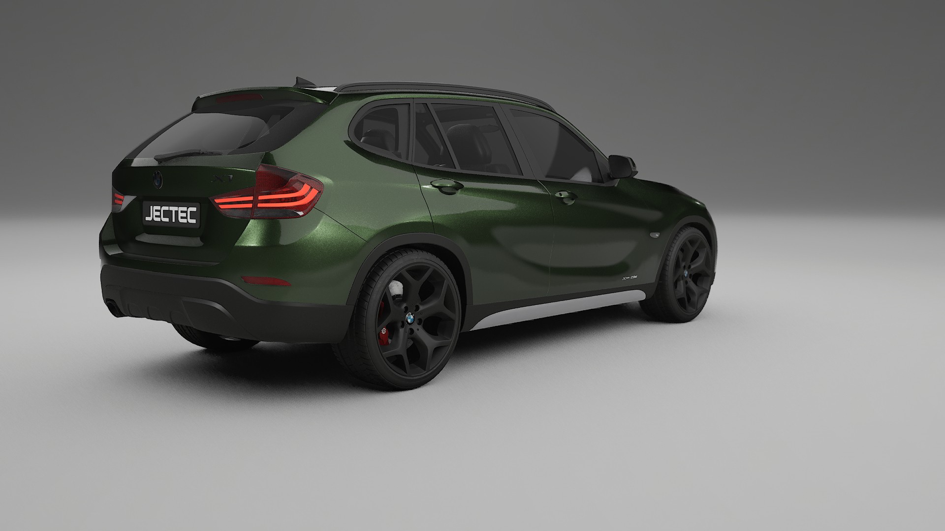 BMW X1 E84 TPU Lackskyddsfilm | LAGOON Färgskiftande PPF – Komplett Förskuret Kit