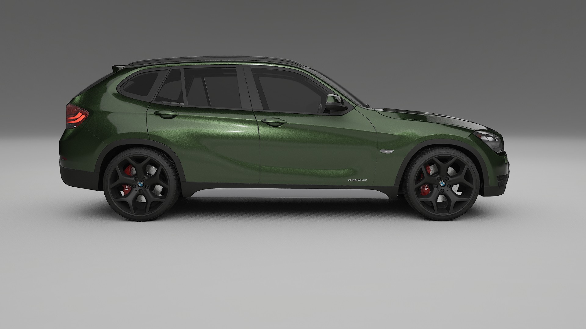 BMW X1 E84 TPU Lackskyddsfilm | LAGOON Färgskiftande PPF – Komplett Förskuret Kit