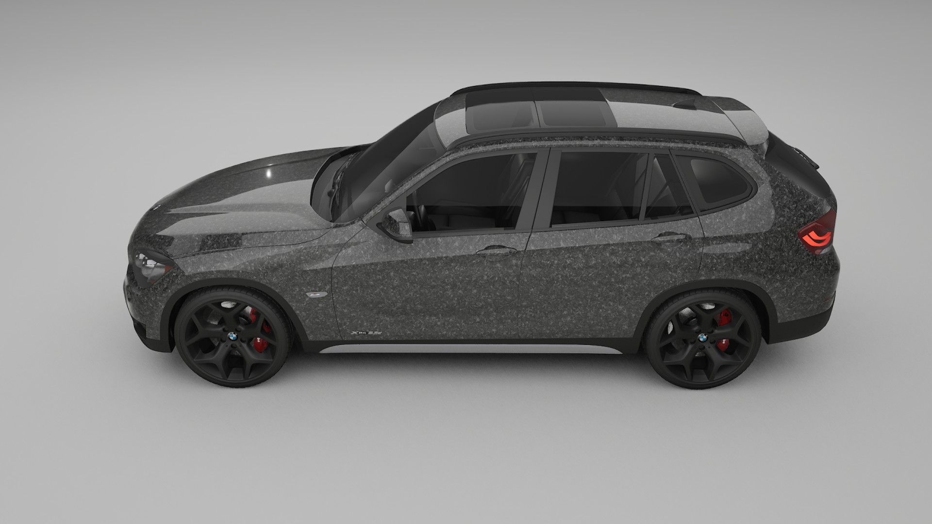 BMW X1 E84 TPU Lackskyddsfilm | FORGED S Färgskiftande PPF – Komplett Förskuret Kit