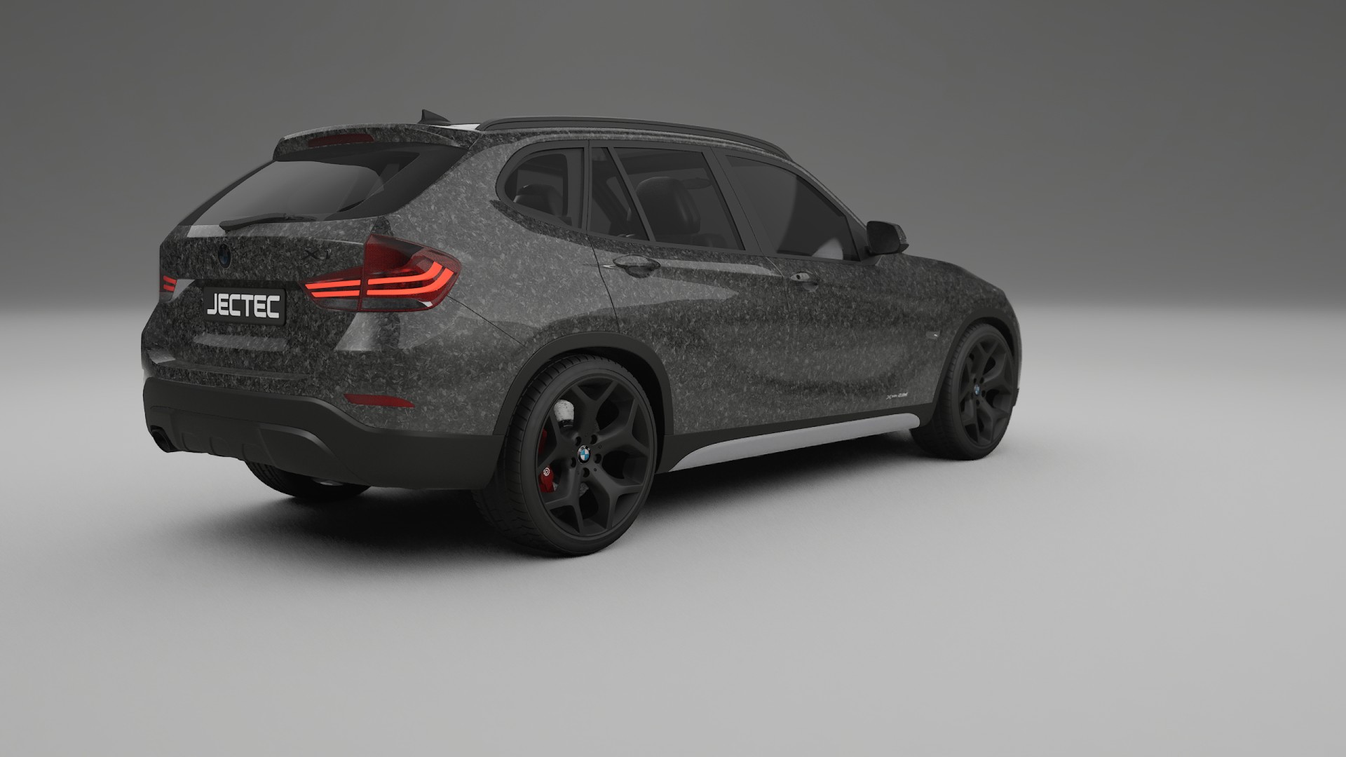 BMW X1 E84 TPU Lackskyddsfilm | FORGED S Färgskiftande PPF – Komplett Förskuret Kit