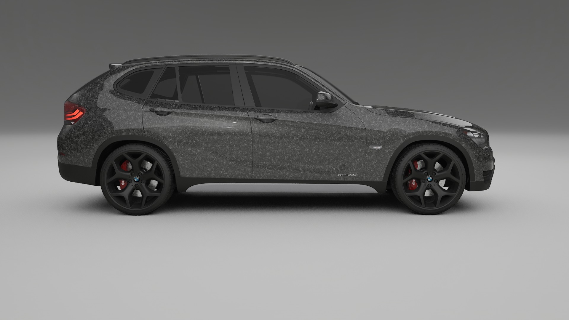 BMW X1 E84 TPU Lackskyddsfilm | FORGED S Färgskiftande PPF – Komplett Förskuret Kit