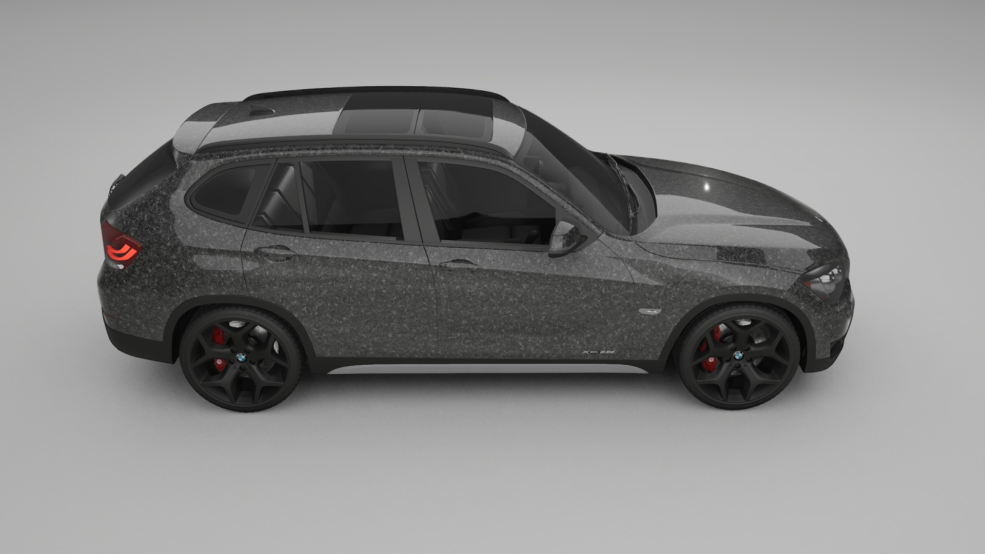 BMW X1 E84 TPU Lackskyddsfilm | FORGED S Färgskiftande PPF – Komplett Förskuret Kit