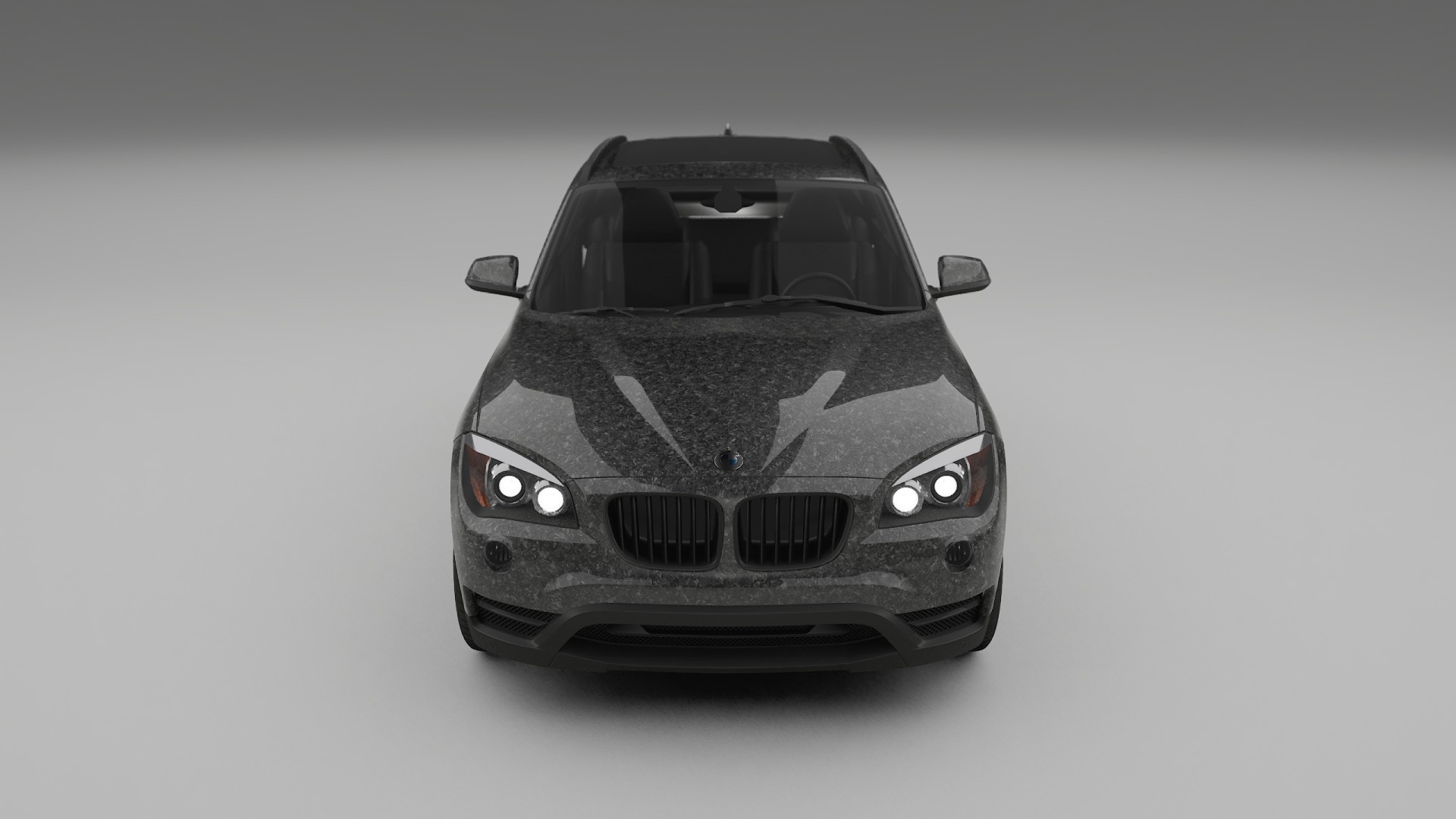 BMW X1 E84 TPU Lackskyddsfilm | FORGED S Färgskiftande PPF – Komplett Förskuret Kit