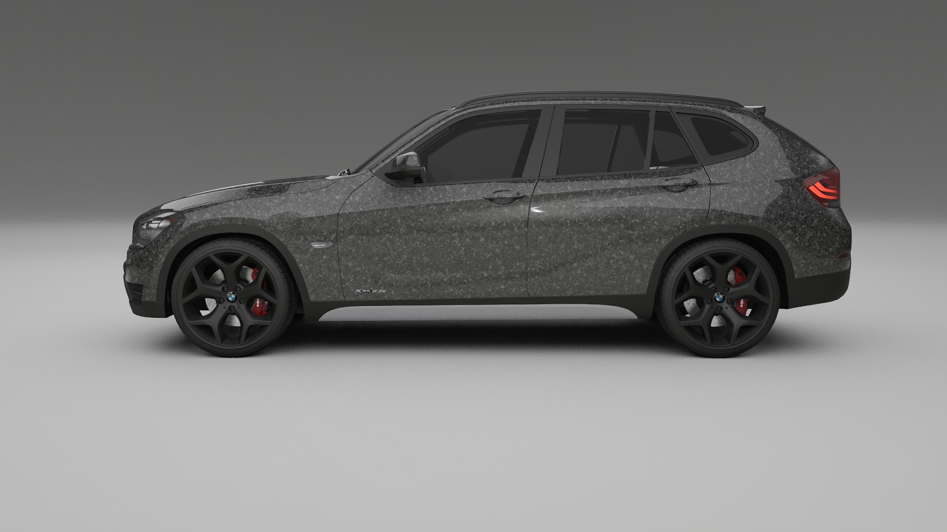 BMW X1 E84 TPU Lackskyddsfilm | FORGED S Färgskiftande PPF – Komplett Förskuret Kit