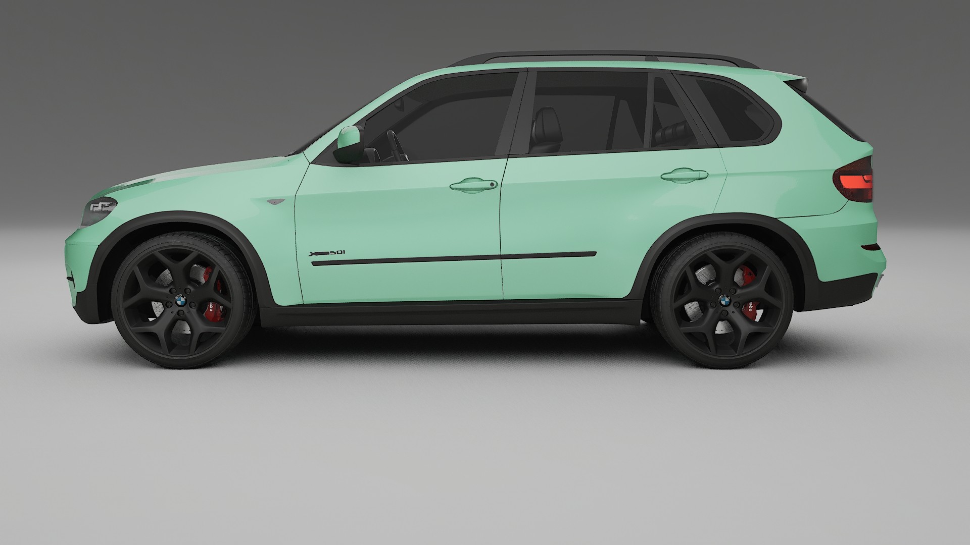 BMW X5 E70 TPU Lackskyddsfilm | DUSTY Färgskiftande PPF – Komplett Förskuret Kit