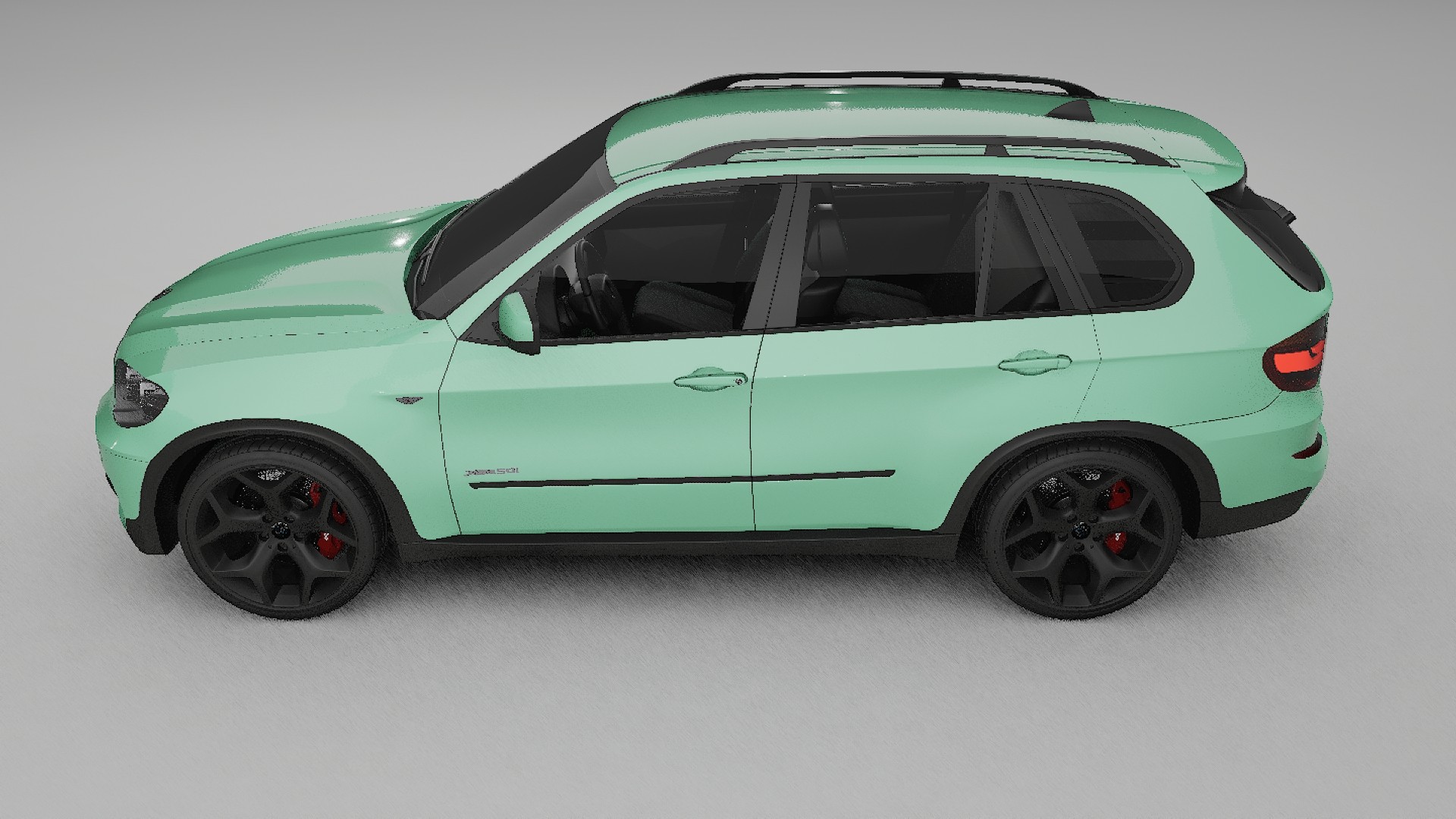 BMW X5 E70 TPU Lackskyddsfilm | DUSTY Färgskiftande PPF – Komplett Förskuret Kit