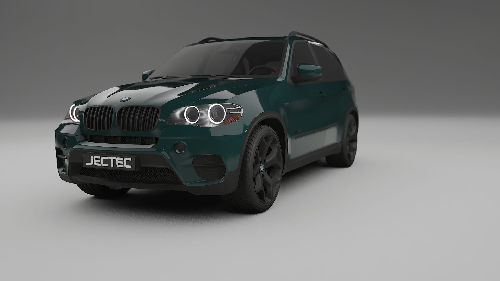 BMW X5 E70 TPU Lackskyddsfilm | INFERNO Färgskiftande PPF – Komplett Förskuret Kit