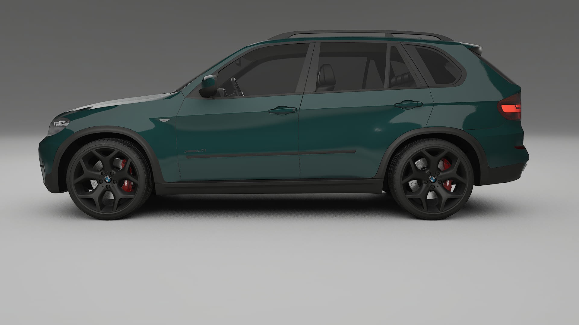 BMW X5 E70 TPU Lackskyddsfilm | INFERNO Färgskiftande PPF – Komplett Förskuret Kit