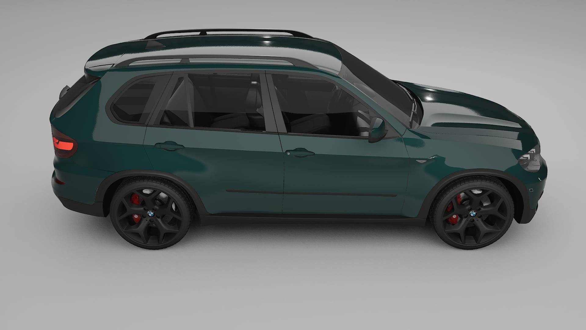 BMW X5 E70 TPU Lackskyddsfilm | INFERNO Färgskiftande PPF – Komplett Förskuret Kit