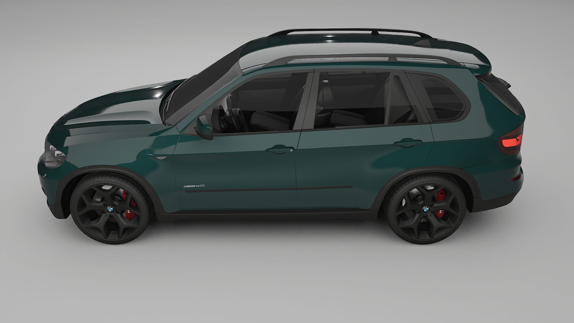 BMW X5 E70 TPU Lackskyddsfilm | INFERNO Färgskiftande PPF – Komplett Förskuret Kit