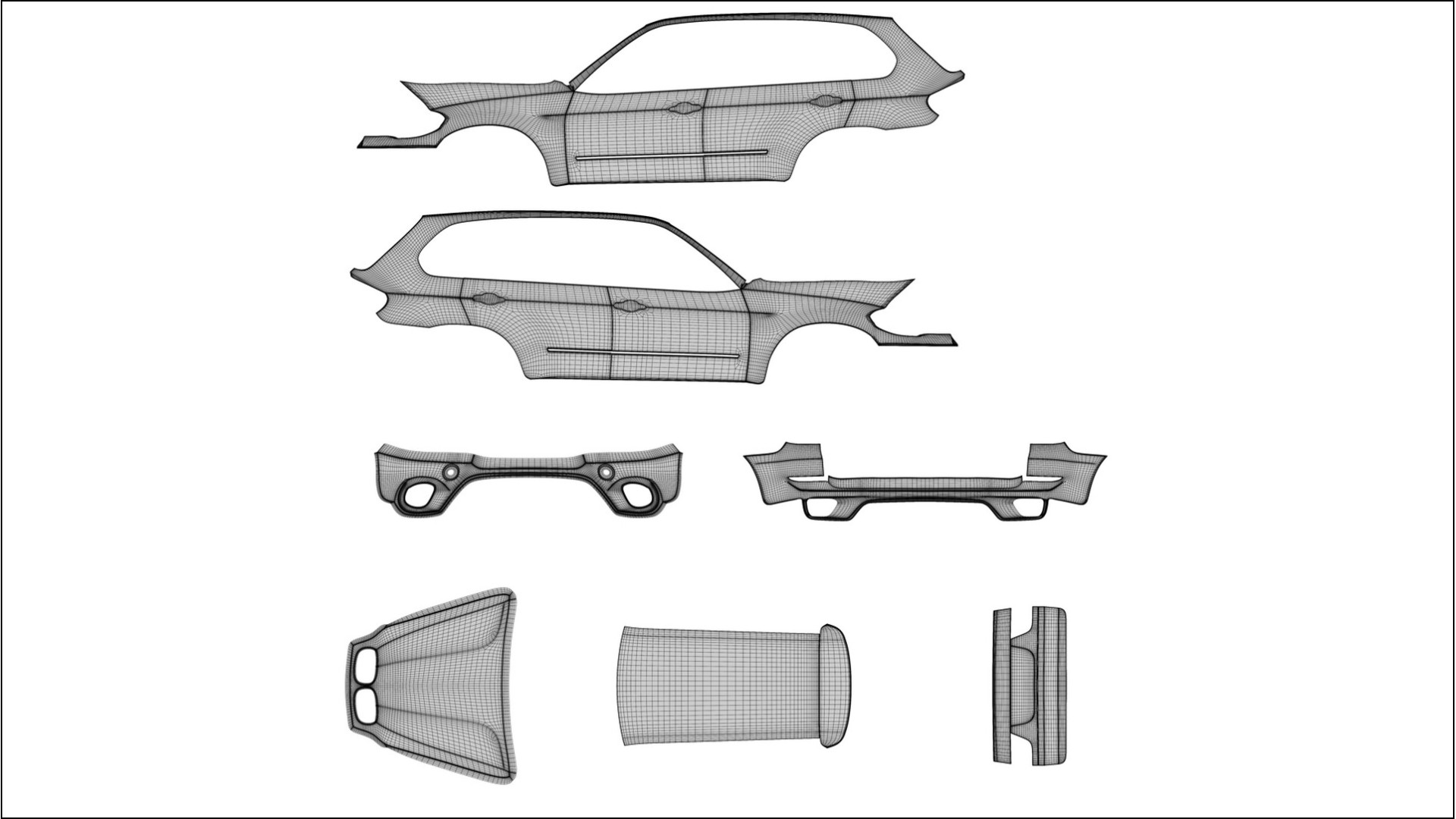 BMW X5 E70 TPU Lackskyddsfilm | VENOM Färgskiftande PPF – Komplett Förskuret Kit 2