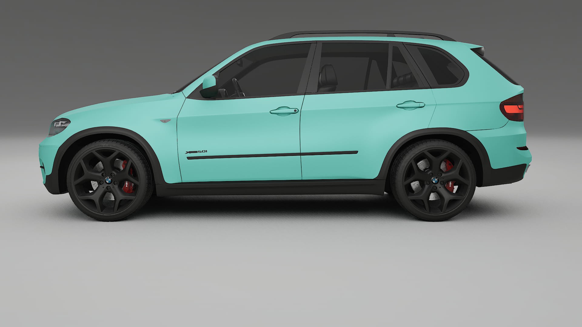 BMW X5 E70 TPU Lackskyddsfilm | FROST Färgskiftande PPF – Komplett Förskuret Kit