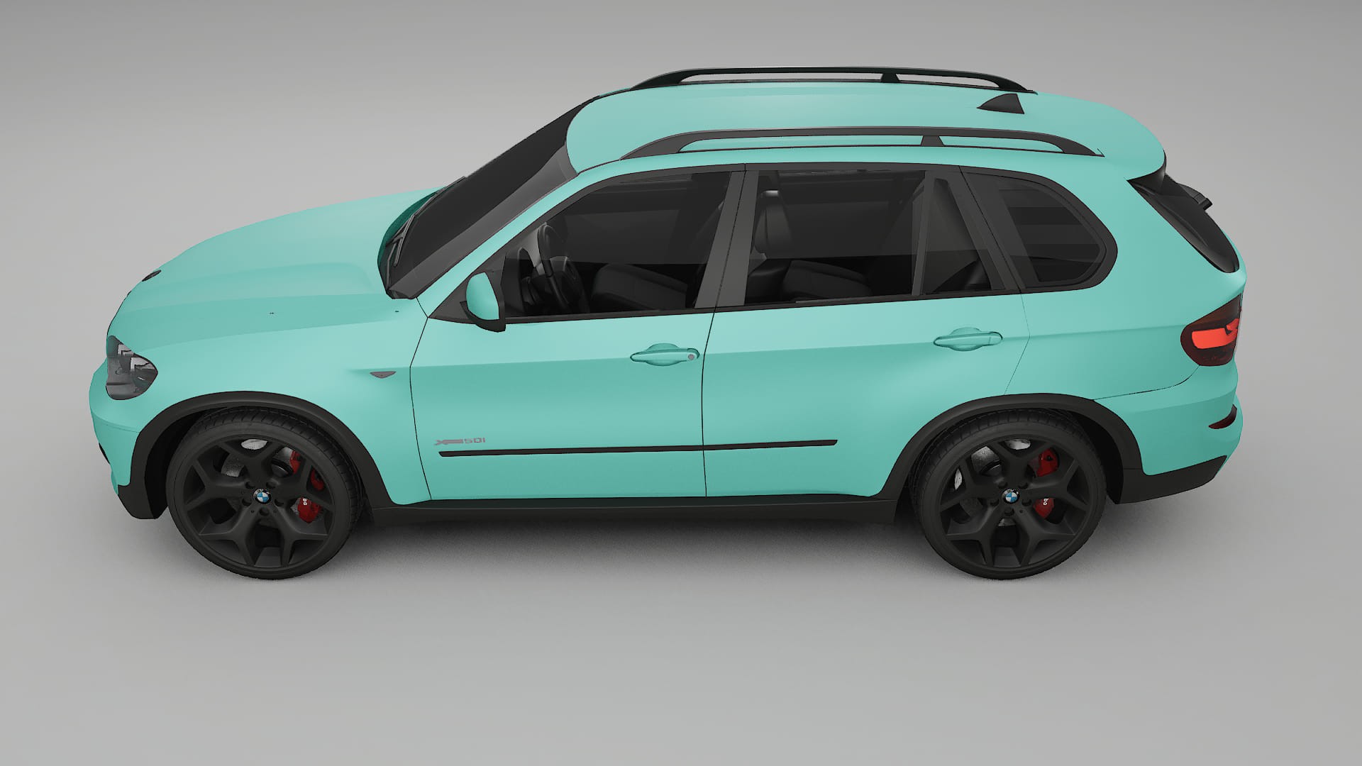 BMW X5 E70 TPU Lackskyddsfilm | FROST Färgskiftande PPF – Komplett Förskuret Kit