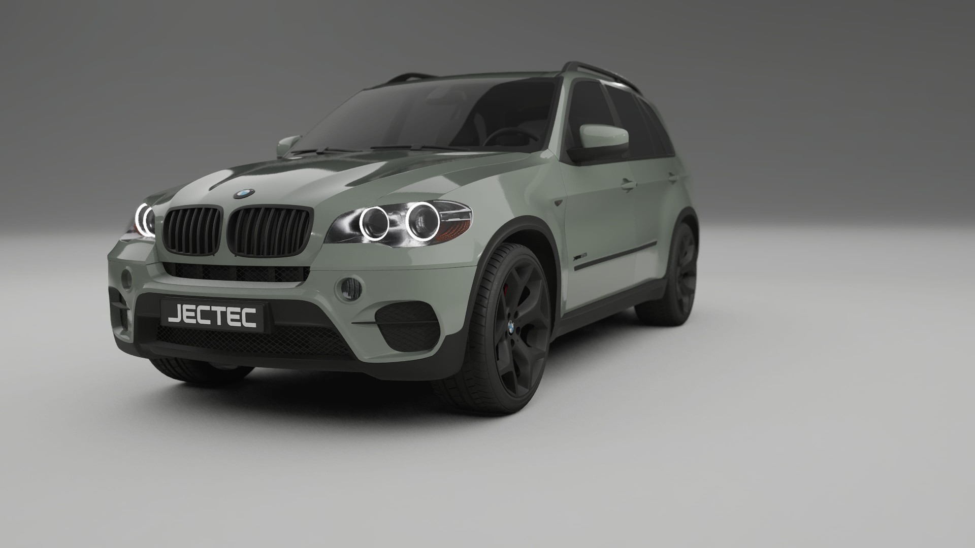 BMW X5 E70 TPU Lackskyddsfilm | SLATE Färgskiftande PPF – Komplett Förskuret Kit