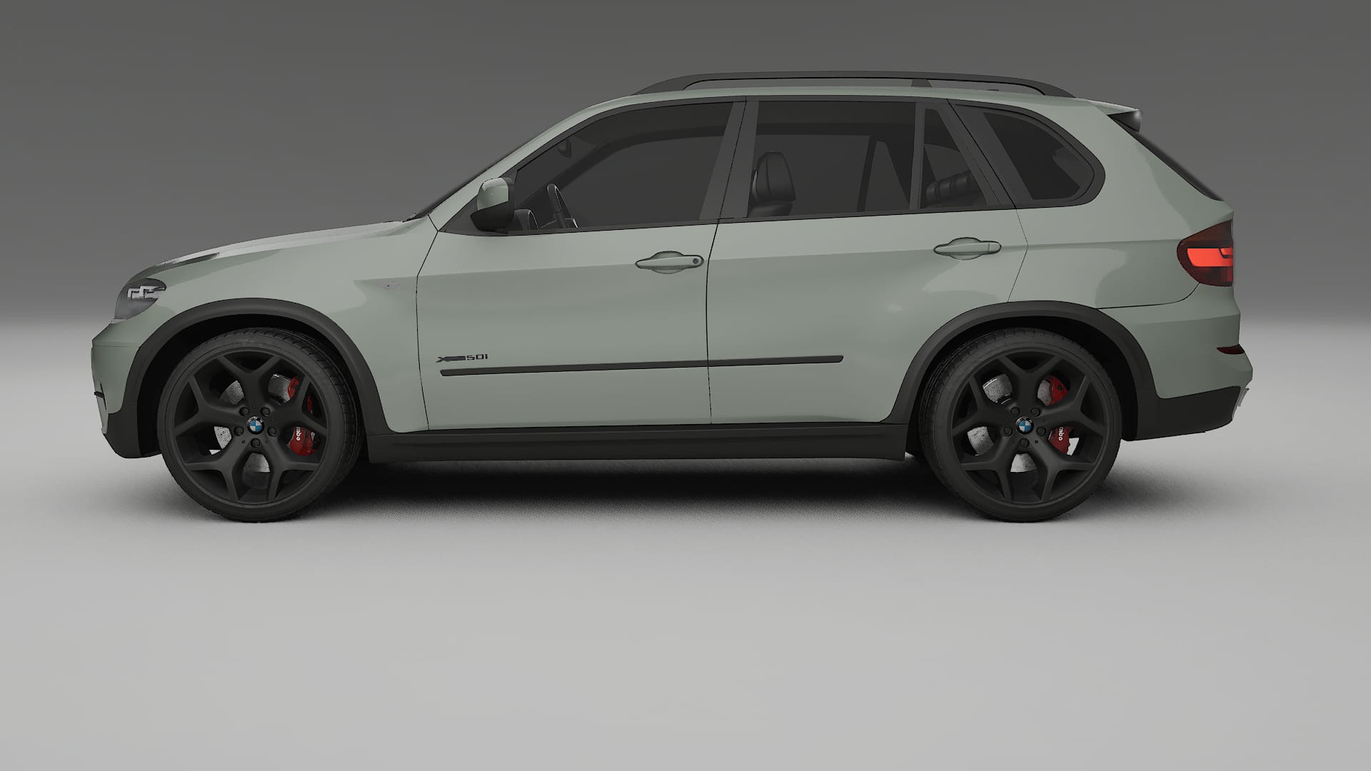 BMW X5 E70 TPU Lackskyddsfilm | SLATE Färgskiftande PPF – Komplett Förskuret Kit