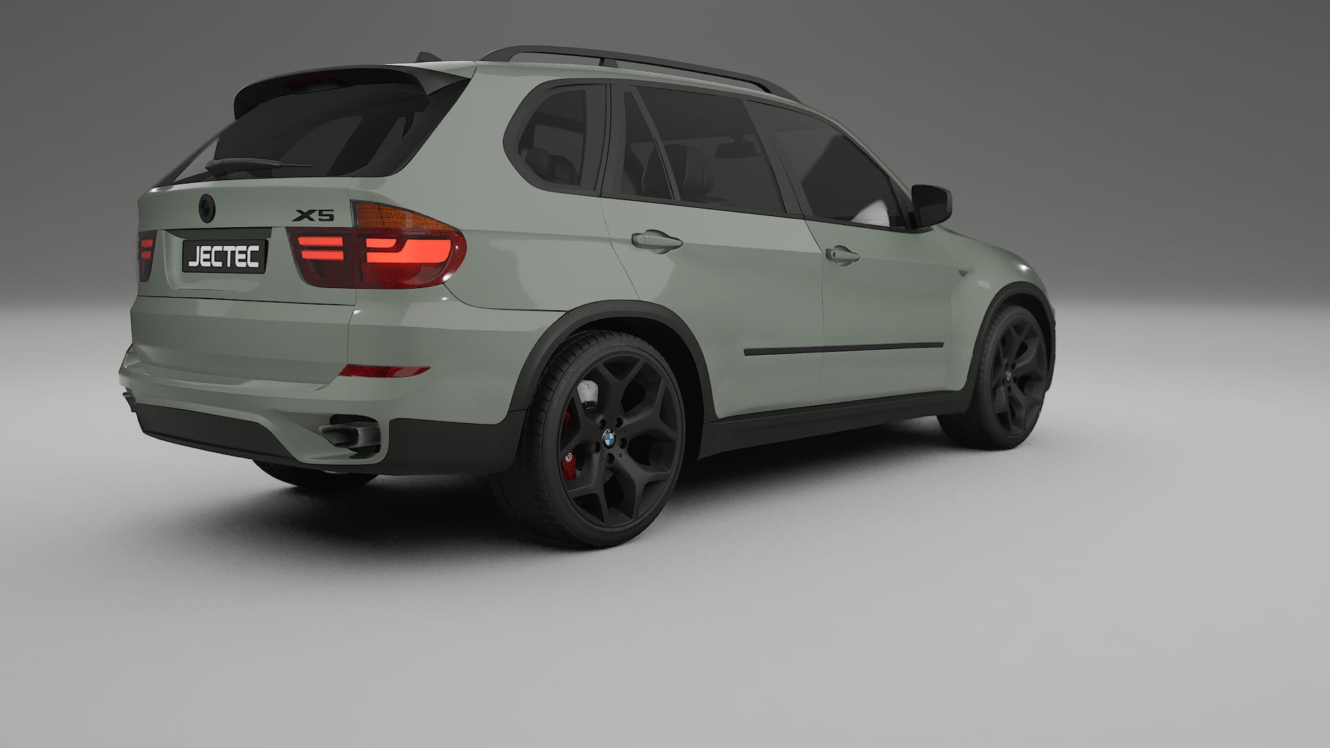 BMW X5 E70 TPU Lackskyddsfilm | SLATE Färgskiftande PPF – Komplett Förskuret Kit